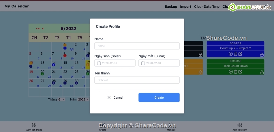 calendar,lunar calendar,responsive design,Luna Calendar,My Solar